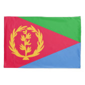 Eritrea Flag Kussensloop (Achterkant)