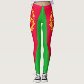 Eritrea Flag Leggings (Voorkant)
