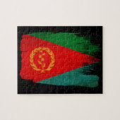 Eritrea Flag Legpuzzel (Horizontaal)