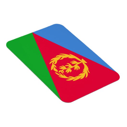 Eritrea Flag Magneet (Rechterzijde)