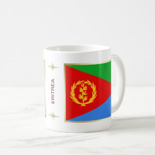 Eritrea Flag + Map Mok