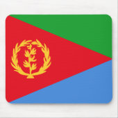 Eritrea Flag Mousepad Muismat (Voorkant)