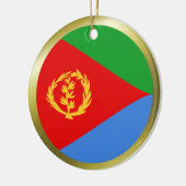 Eritrea Flag Ornament (Links)