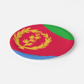 Eritrea Flag Papieren Bordje (Gekanteld)