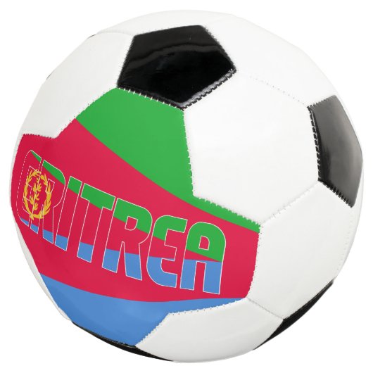 Eritrea Flag Patriotic  Voetbal (Drie kwart)