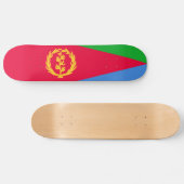 Eritrea Flag Persoonlijk Skateboard (Horizontaal)