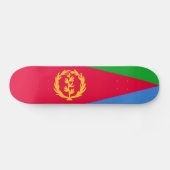 Eritrea Flag Persoonlijk Skateboard (Horizontaal)