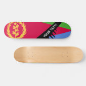 Eritrea Flag Persoonlijk Skateboard (Horizontaal)