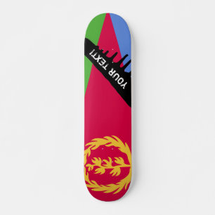 Eritrea Flag Persoonlijk Skateboard