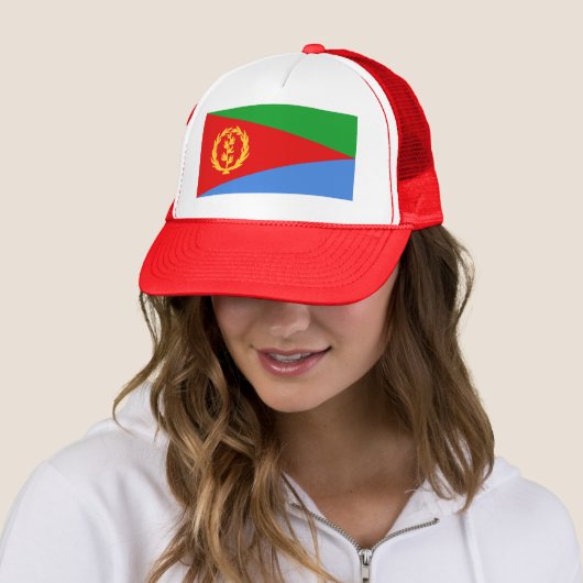 Eritrea Flag Pet (In situ)