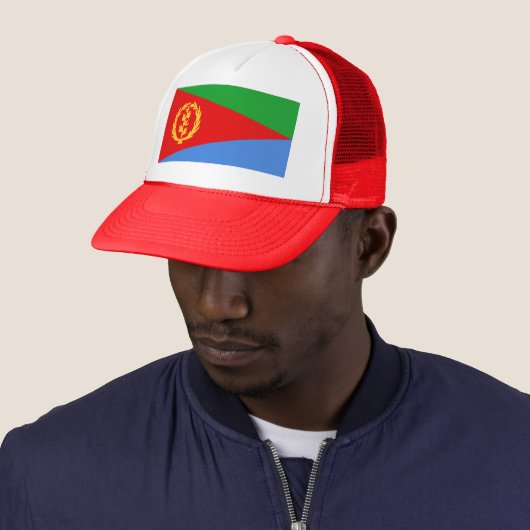 Eritrea Flag Pet (In situ)