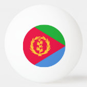 Eritrea Flag Pingpongbal (Voorkant)