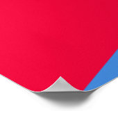 Eritrea flag Print Value Poster Paper Matte (Hoek)