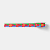 Eritrea flag Ribbon Satijnen Lint (Voorkant)
