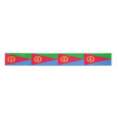 Eritrea Flag Satijnen Lint (Voorkant)