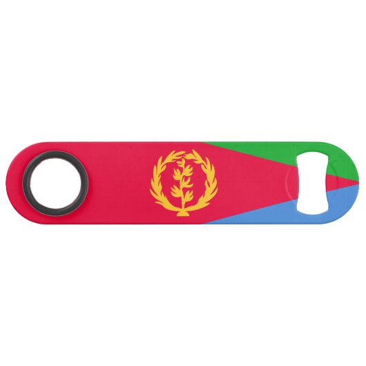 Eritrea Flag Speed Flessenopener (Voorkant (Horizontaal))