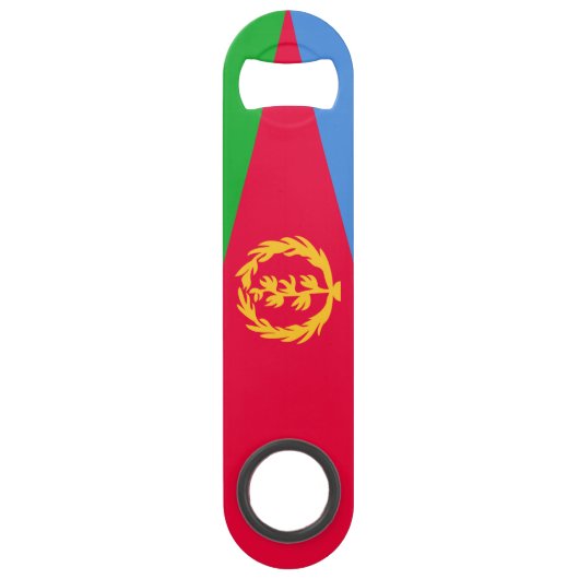 Eritrea Flag Speed Flessenopener (Voorkant)