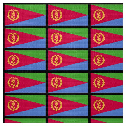 Eritrea Flag Stof (Swatch)