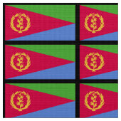 Eritrea Flag Stof (Close Up)