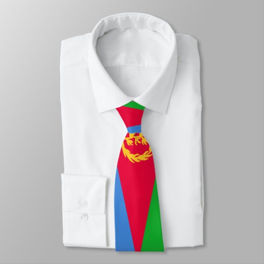 Eritrea Flag Stropdas (Gebonden)