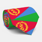 Eritrea Flag Stropdas (Opgerold)