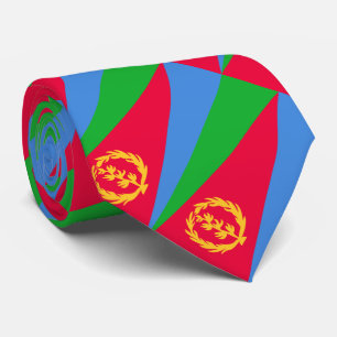 Eritrea Flag Stropdas