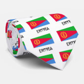 Eritrea Flag Stropdas (Opgerold)
