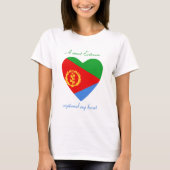Eritrea Flag Sweebaby T-Shirt (Voorkant)