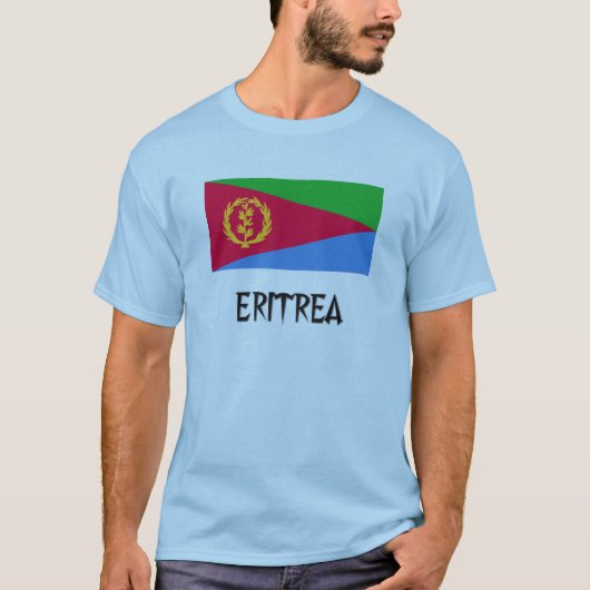 Eritrea Flag T-shirt (Voorkant)