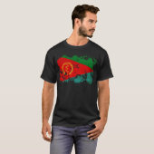 Eritrea Flag T-shirt (Voorkant volledig)