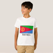 Eritrea Flag T-shirt (Voorkant volledig)