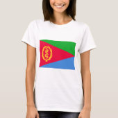 Eritrea Flag T-shirt (Voorkant)