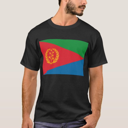 Eritrea Flag T-shirt (Voorkant)