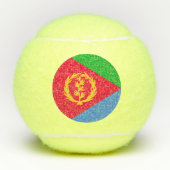 Eritrea Flag Tennisballen (Voorkant)