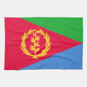 Eritrea Flag Theedoek (Horizontaal)