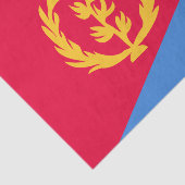 Eritrea Flag Tissuepapier (Detail)