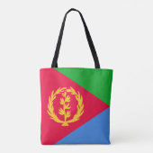 Eritrea Flag Tote Bag (Achterkant)
