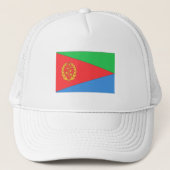 Eritrea Flag Trucker Pet (Voorkant)