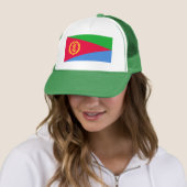 Eritrea Flag Trucker Pet (In situ)