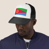 Eritrea Flag Trucker Pet (In situ)