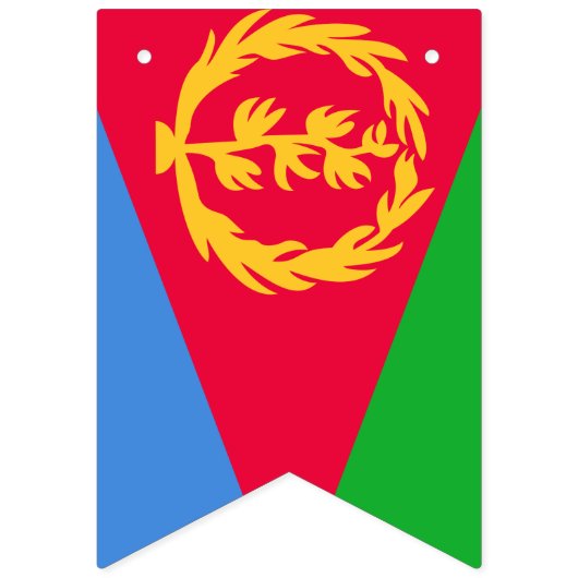 Eritrea Flag Vlaggetjes (Tweede vlag)
