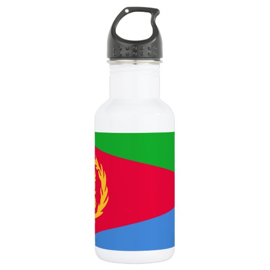 Eritrea Flag Waterfles (Voorkant)