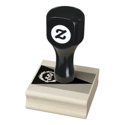 Eritrea flag Wood Art Stamp Rubberstempel (Stempel)