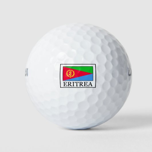 Eritrea Golfballen (Voorkant)