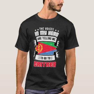 Eritrea in mijn hoofd t-shirt