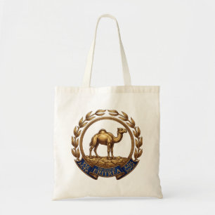 Eritrea land wapen wapenschild embleem vlag kameel tote bag