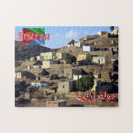 Eritrea - Loodhuizen - Legpuzzel (Horizontaal)