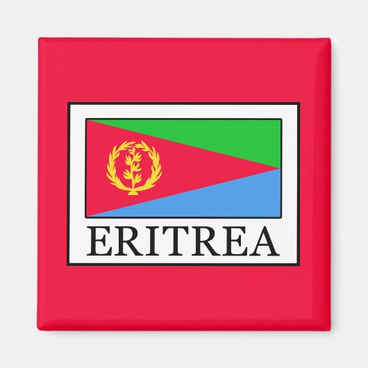 Eritrea Magneet (Voorkant)