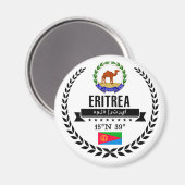 Eritrea Magneet (Voorkant / Achterkant)