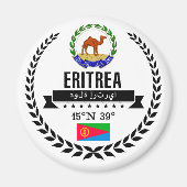 Eritrea Magneet (Voorkant)